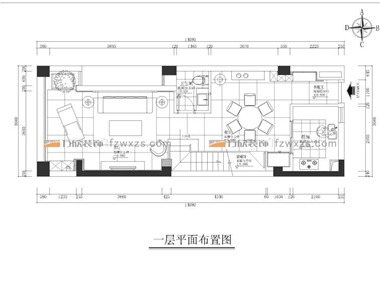 名称：世欧上江城5#03  风格：新中式 设计师：