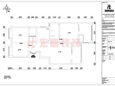 國貿(mào)仁皇98㎡新中式風(fēng)格案例