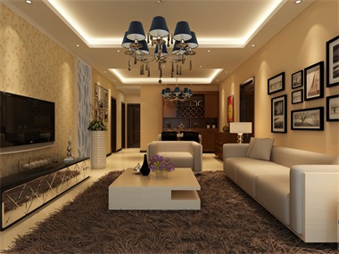 室内设计所追求的是包含天、地、墙、家具及陈设品在内