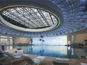 中国古海旅游度假酒店酒店空间吊顶