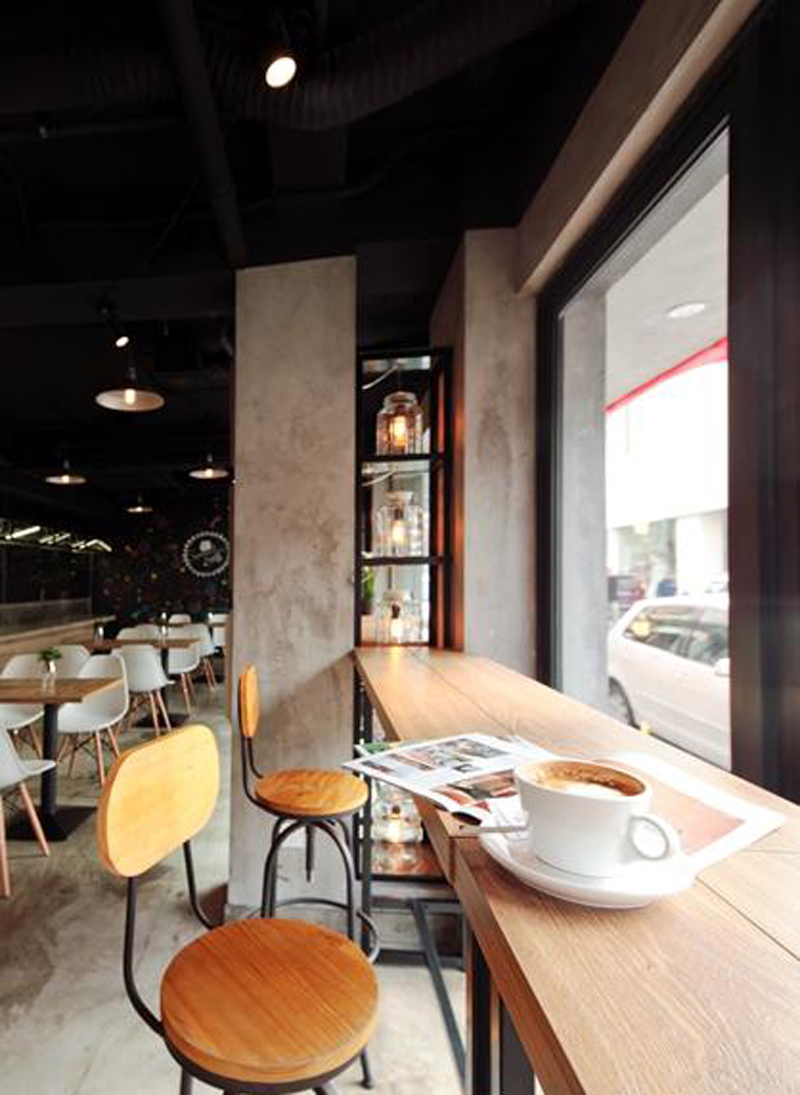 上海598餐厅现代混搭风格设计餐饮空间