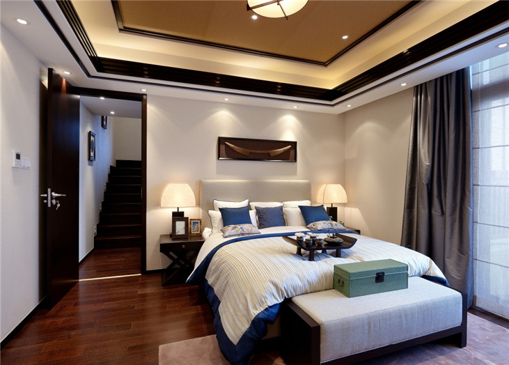 400平中式风格家装案例图卧室
