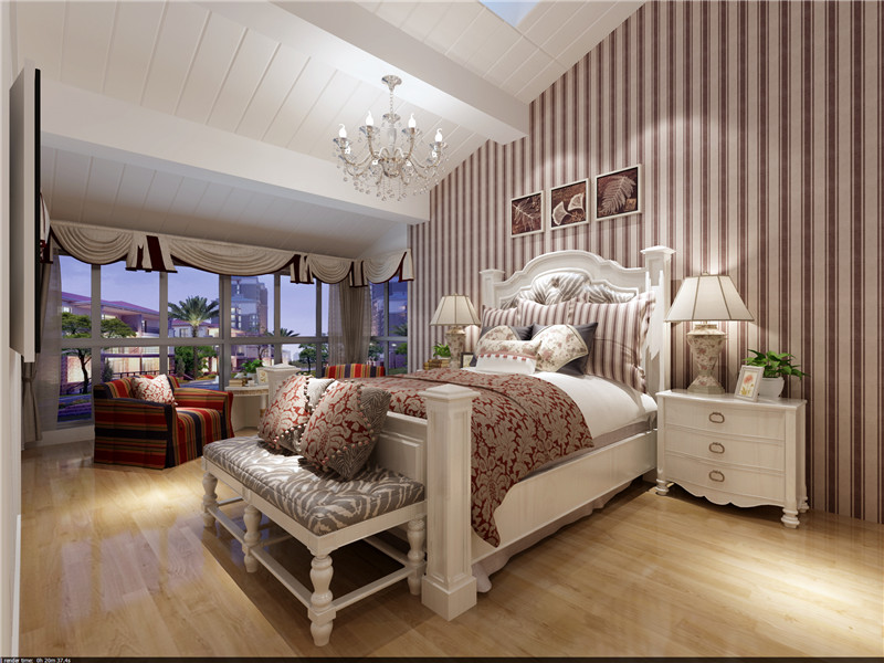 现代简约风格设计案例卧室