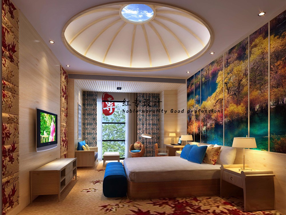 唐山专业酒店设计公司-红专设计|蜀语印象酒店