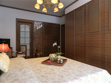 素雅中式风案例卧室