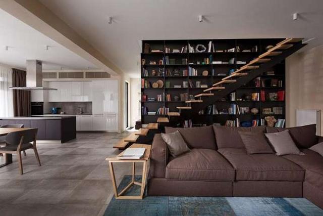 现代欧美家居, 13种不同的楼梯设计, 给你未来的家带来灵感