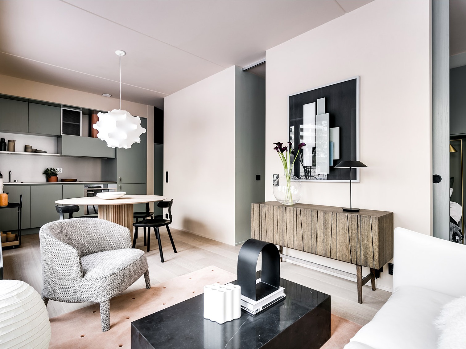 斯德哥尔摩Mono公寓，独一无二的欧式小户型设计