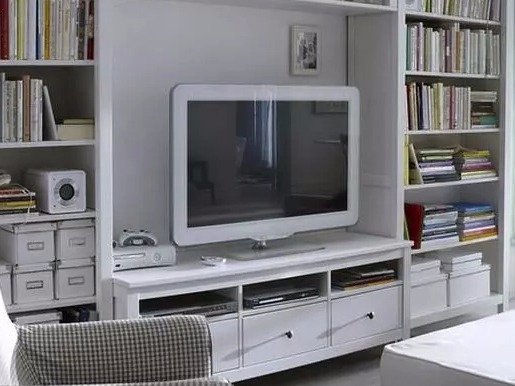 【佰特装饰】电视组合柜图片大全 客厅电视柜要怎么搭配