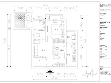 本案位于南湖大道三環(huán)處麗島美生62平方的戶型，業(yè)主